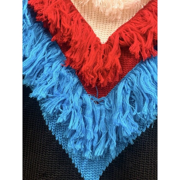 MSGM Chevron Fringe Jumper Size Small - Picture 6 of 7